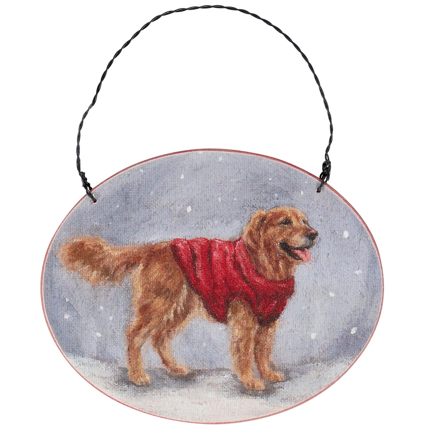 Xmas Orn - Cozy Golden | Primitives by Kathy