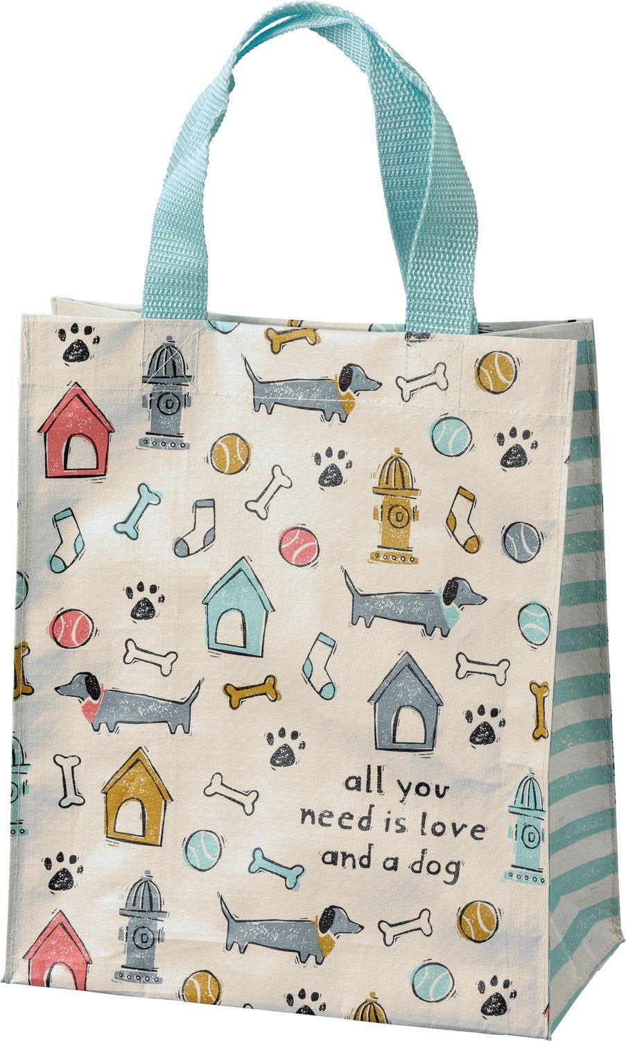 All You Need Is Love And A Dog Daily Tote | Primitives by Kathy