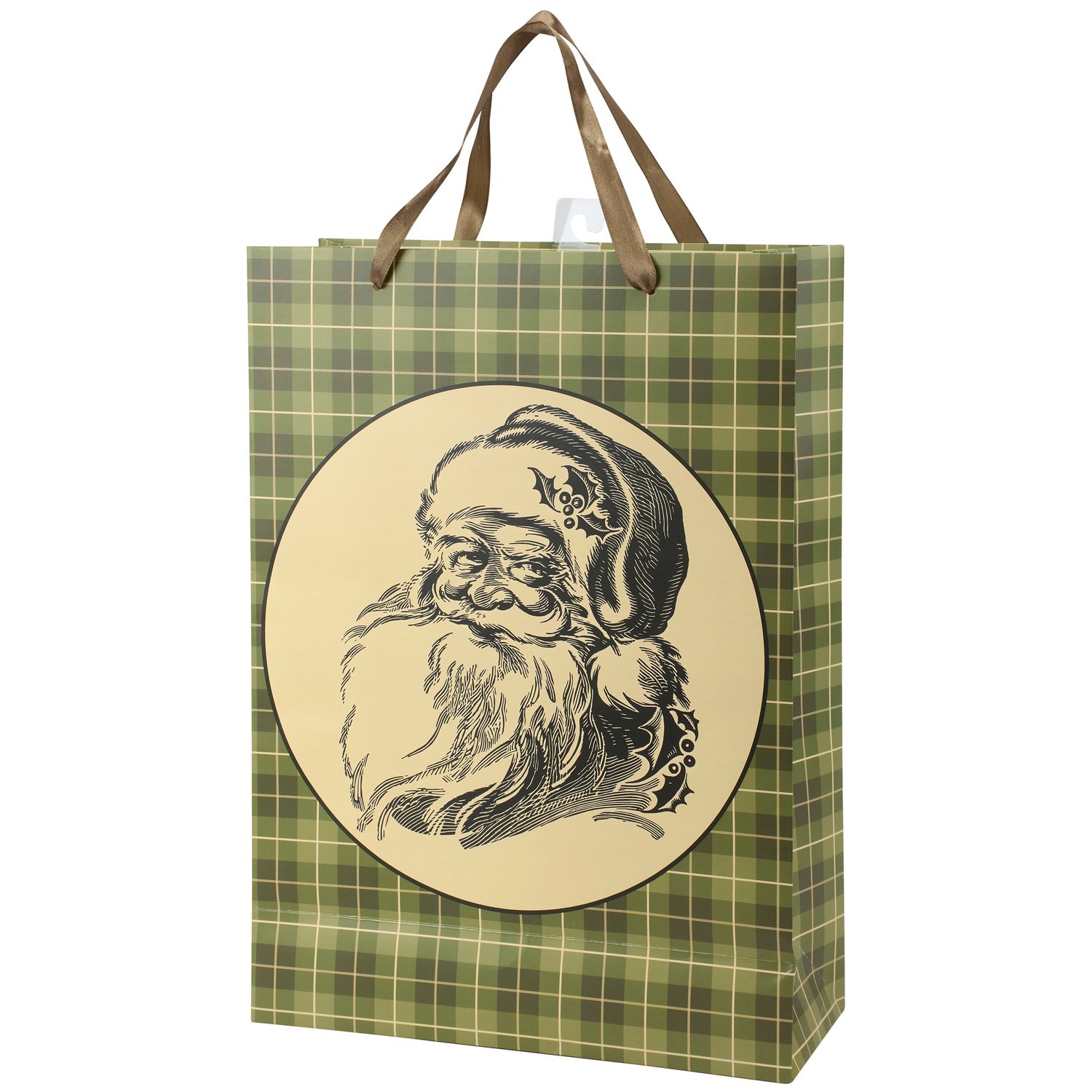 Gift Bag Lg - Santa | Primitives by Kathy