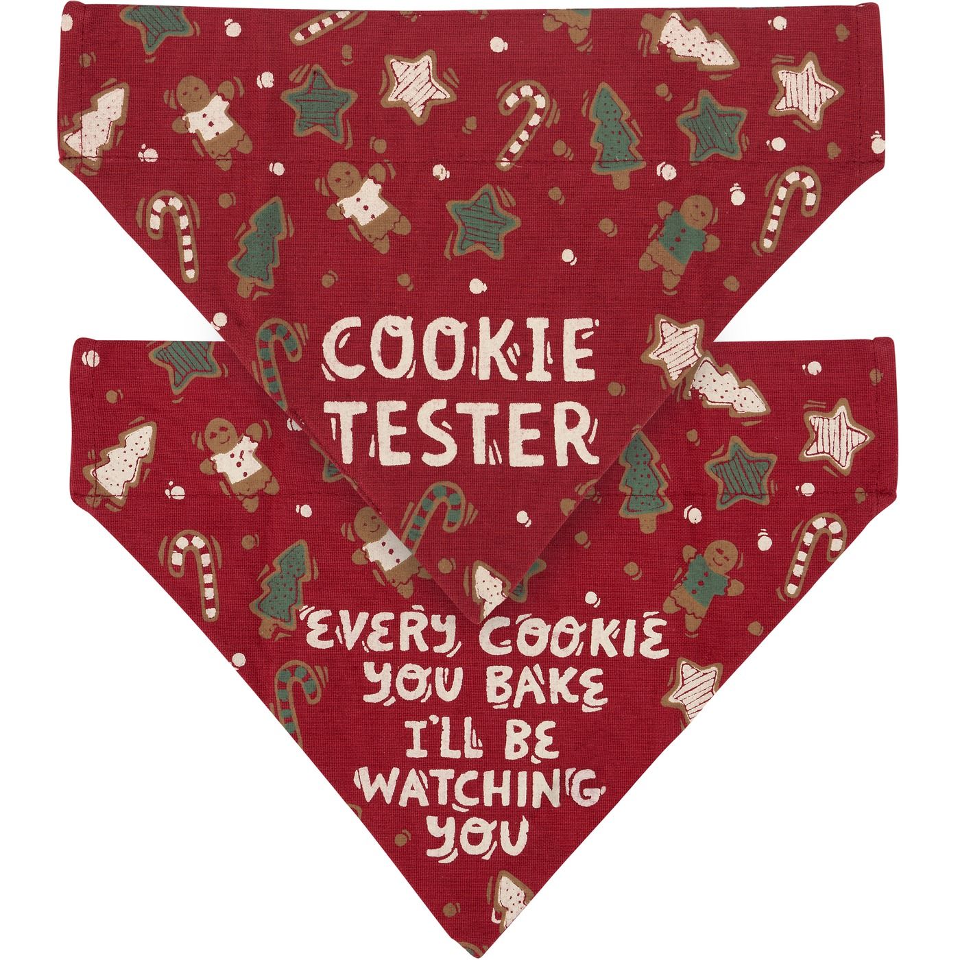 Collar Bandana Lg - Cookies | Primitives by Kathy