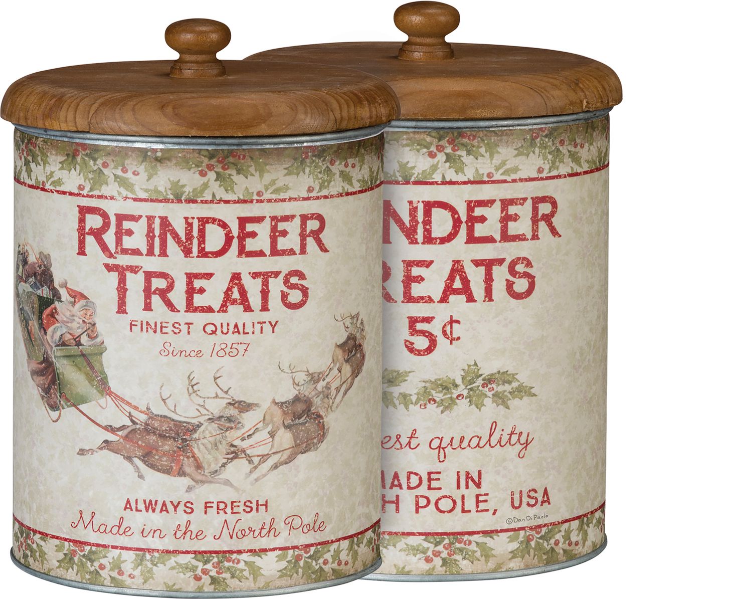 Canister - Reindeer Treats | Primitives by Kathy