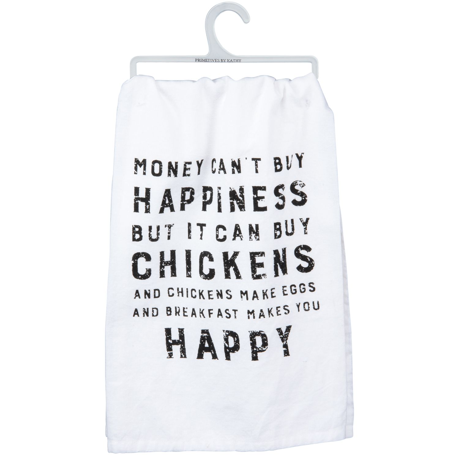 Kitchen Towel - Buy Chickens | Primitives by Kathy