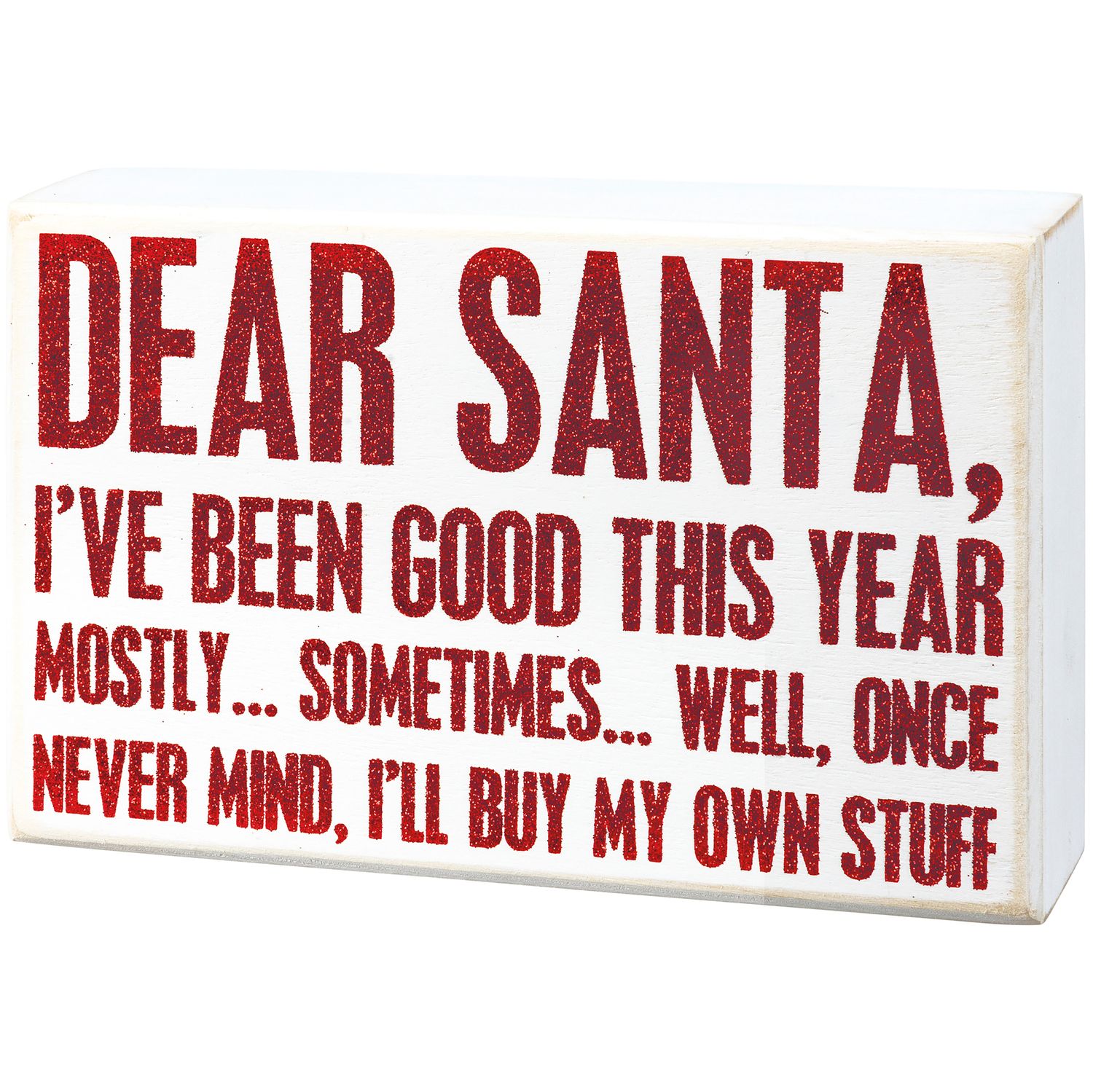 Box Sign - Buy My Own Stuff | Primitives by Kathy