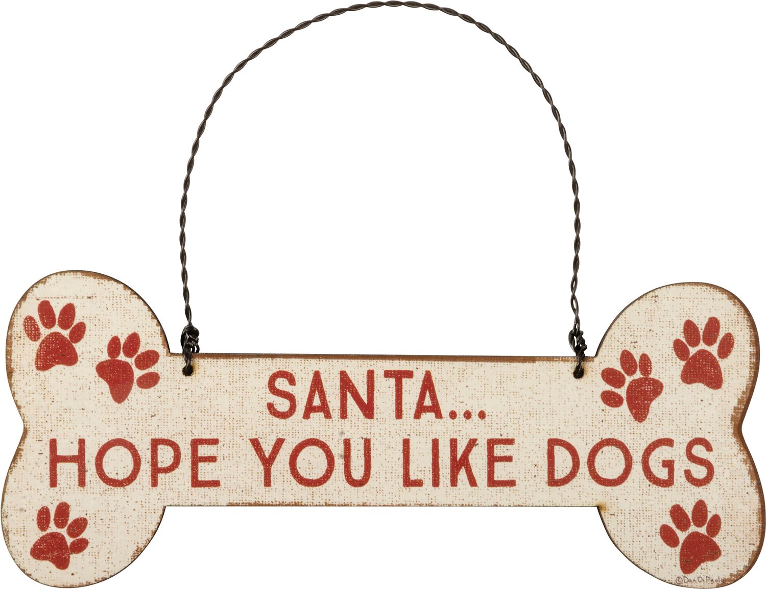 Xmas Orn - Santa | Primitives by Kathy