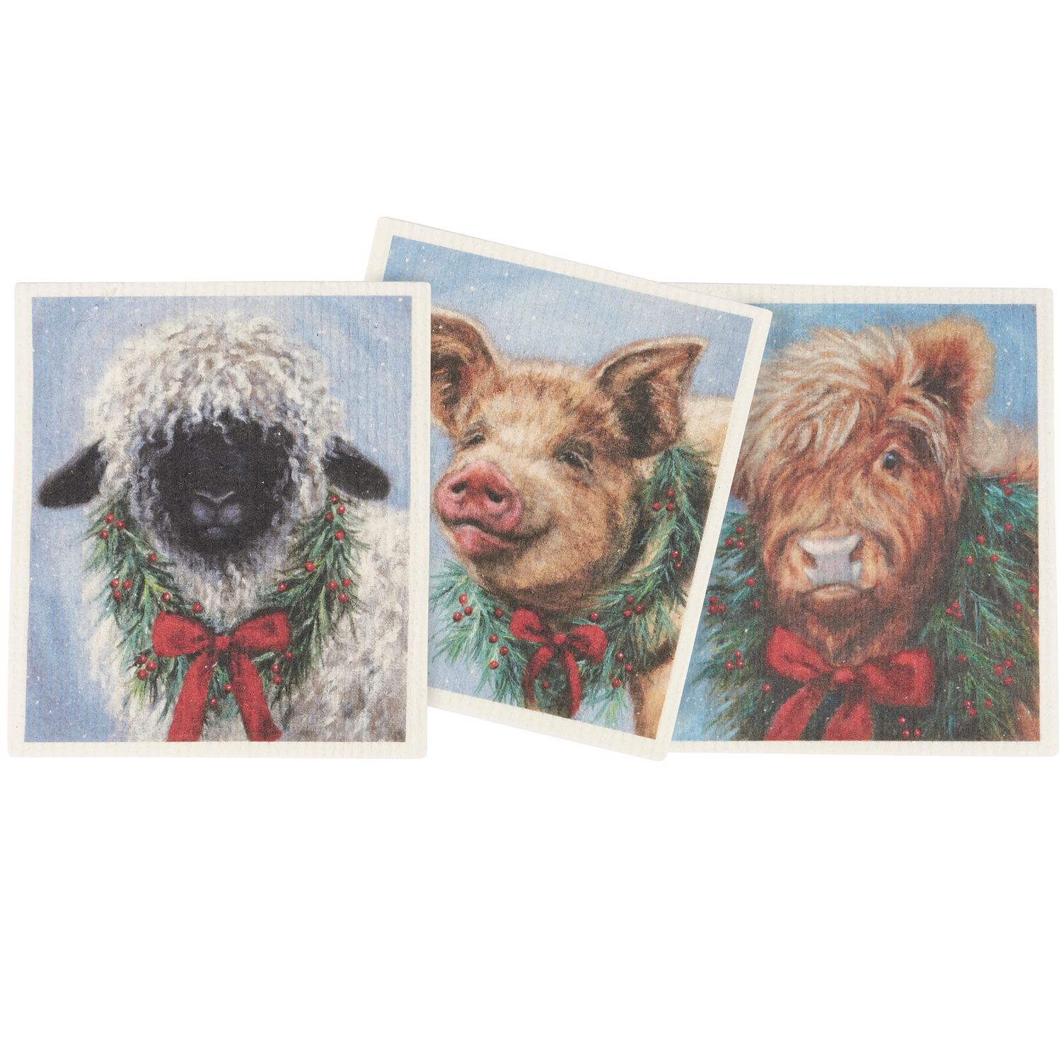 Swedish Cloth Set - Animals | Primitives by Kathy