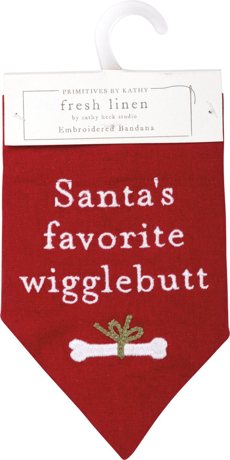 Collar Bandana Lg - Wiggl/List | Primitives by Kathy