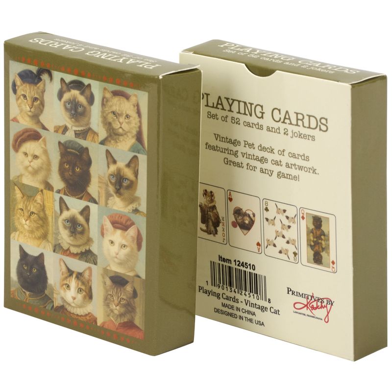 Playing Cards - Vintage Cat | Primitives by Kathy