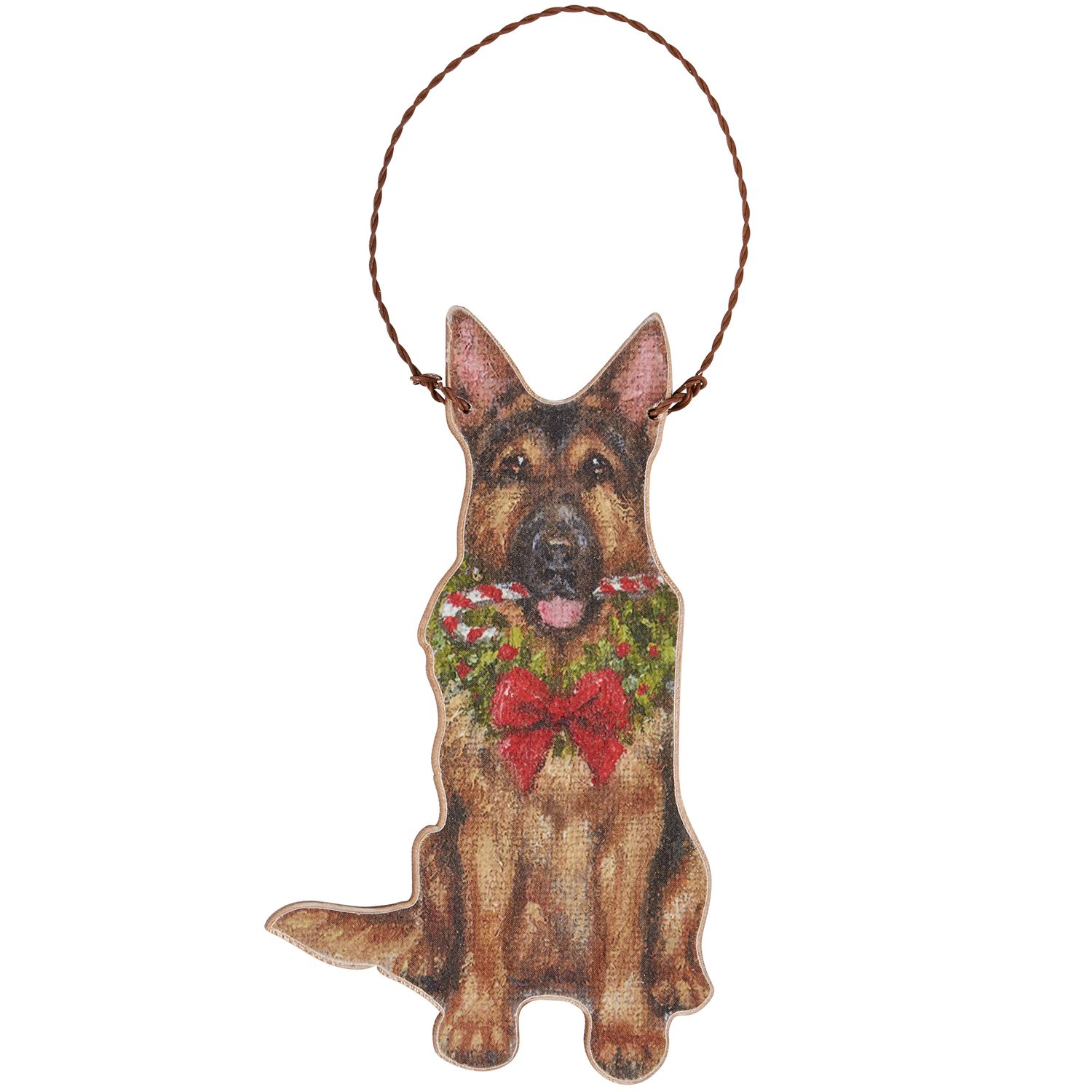 Xmas Orn - Shepherd Candy Cane | Primitives by Kathy