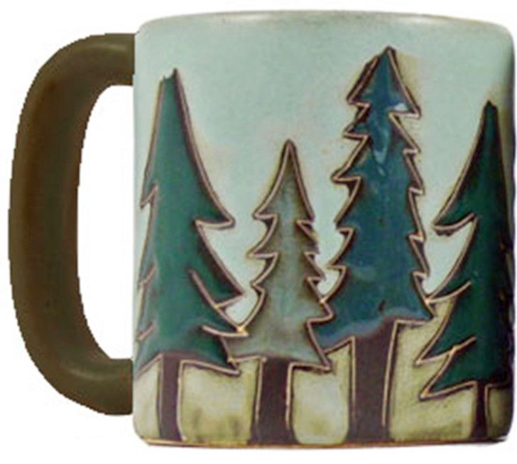 Mara Stoneware Pinetrees Mug