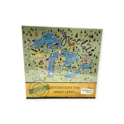Great Lakes 1000 Piece Jigsaw Puzzle