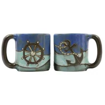 Mara Stoneware Anchors Away Mug
