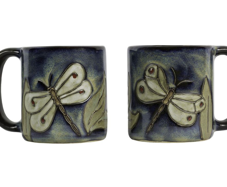 Mara Stoneware Dragon Fly Mug