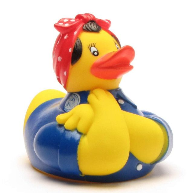 Toy Duck Rosie The Riveter Duck