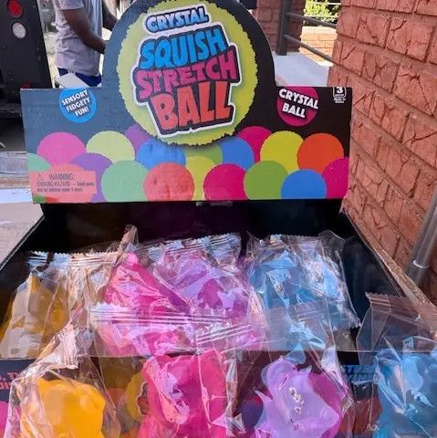 Crystal Gummy Bear Maltose Stretchy Sensory Fidget Toy