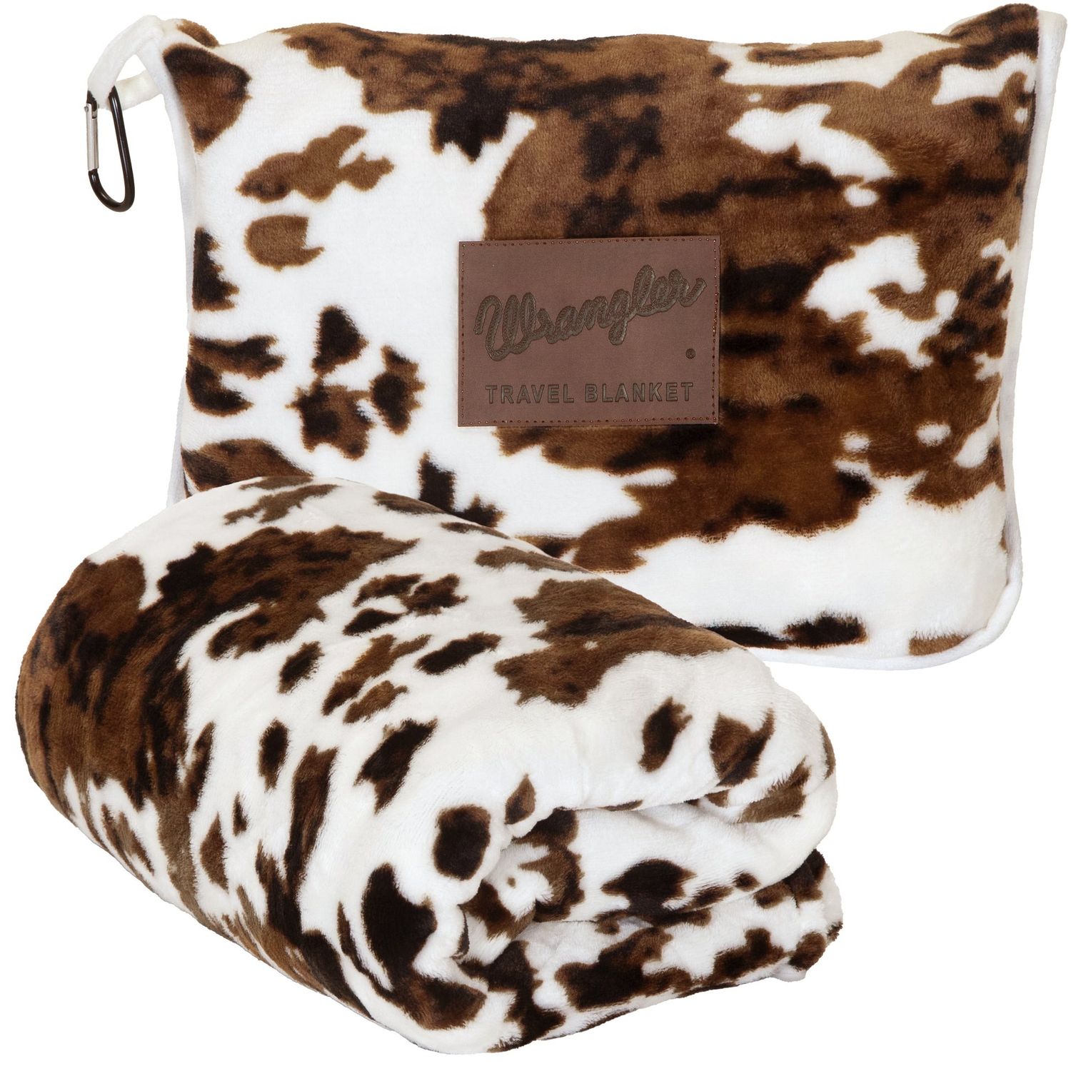 Wrangler Tri-color Cowhide Travel Blanket | Cartsen's