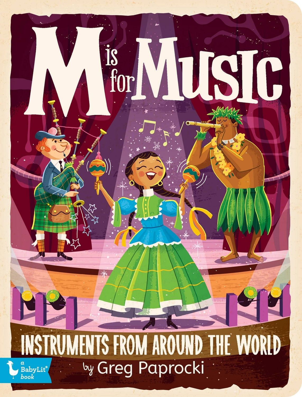 M is for Music; Alphabet board book | Gib Smith