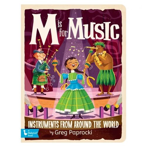 M is for Music; Alphabet board book