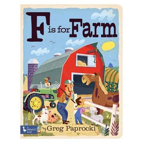 F is for Farm: Alphabet board book
