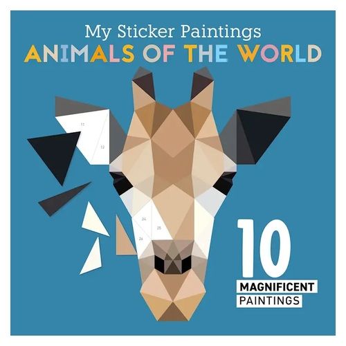 My Sticker Paintings: Animals of the World - Kid's Activity