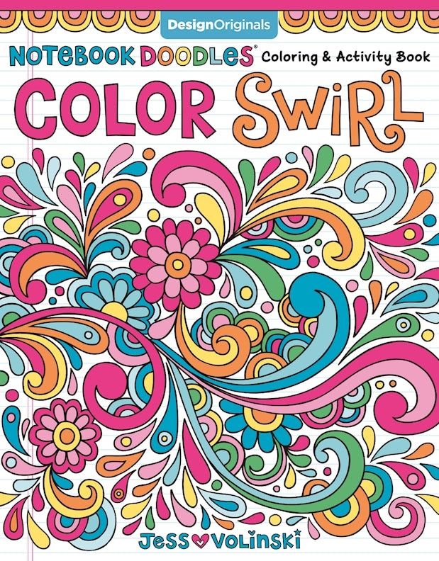 Notebook Doodles Color Swirl | Fox Chapel