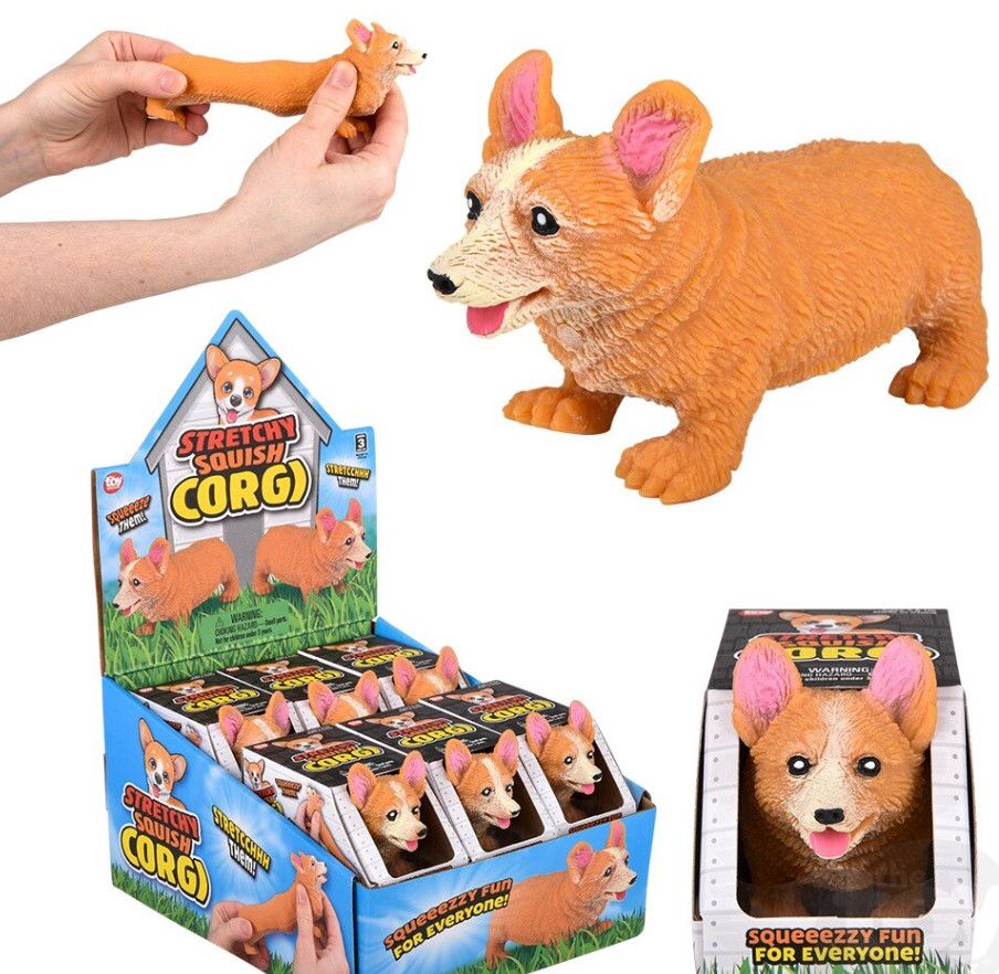 4 ft Stretchy Squish Corgi