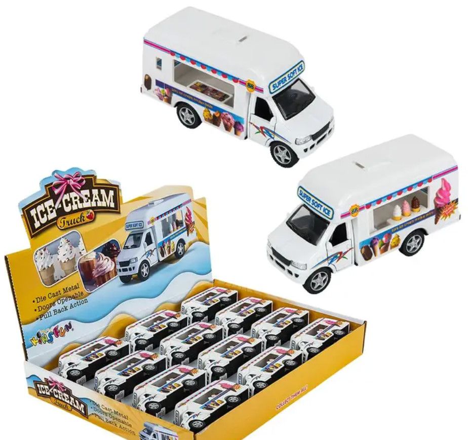 5in Diecast Ice Cream Truck