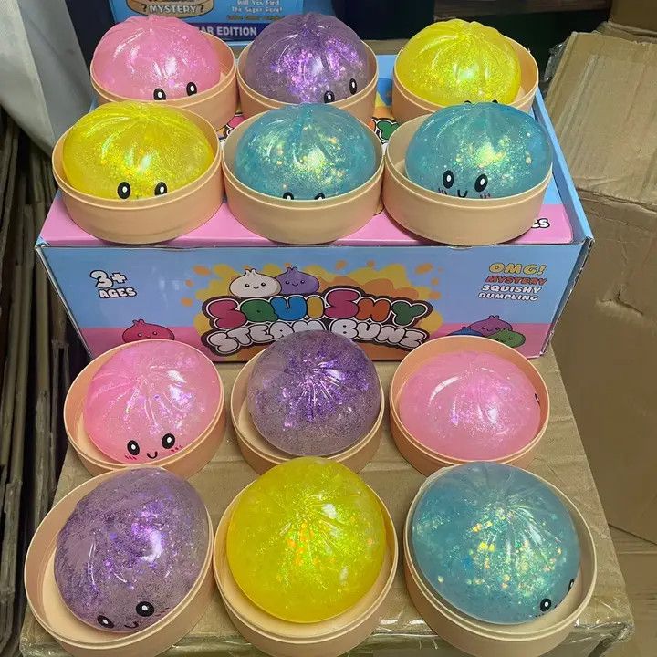 The Viral Dumpling Squishy- Glitter Edition