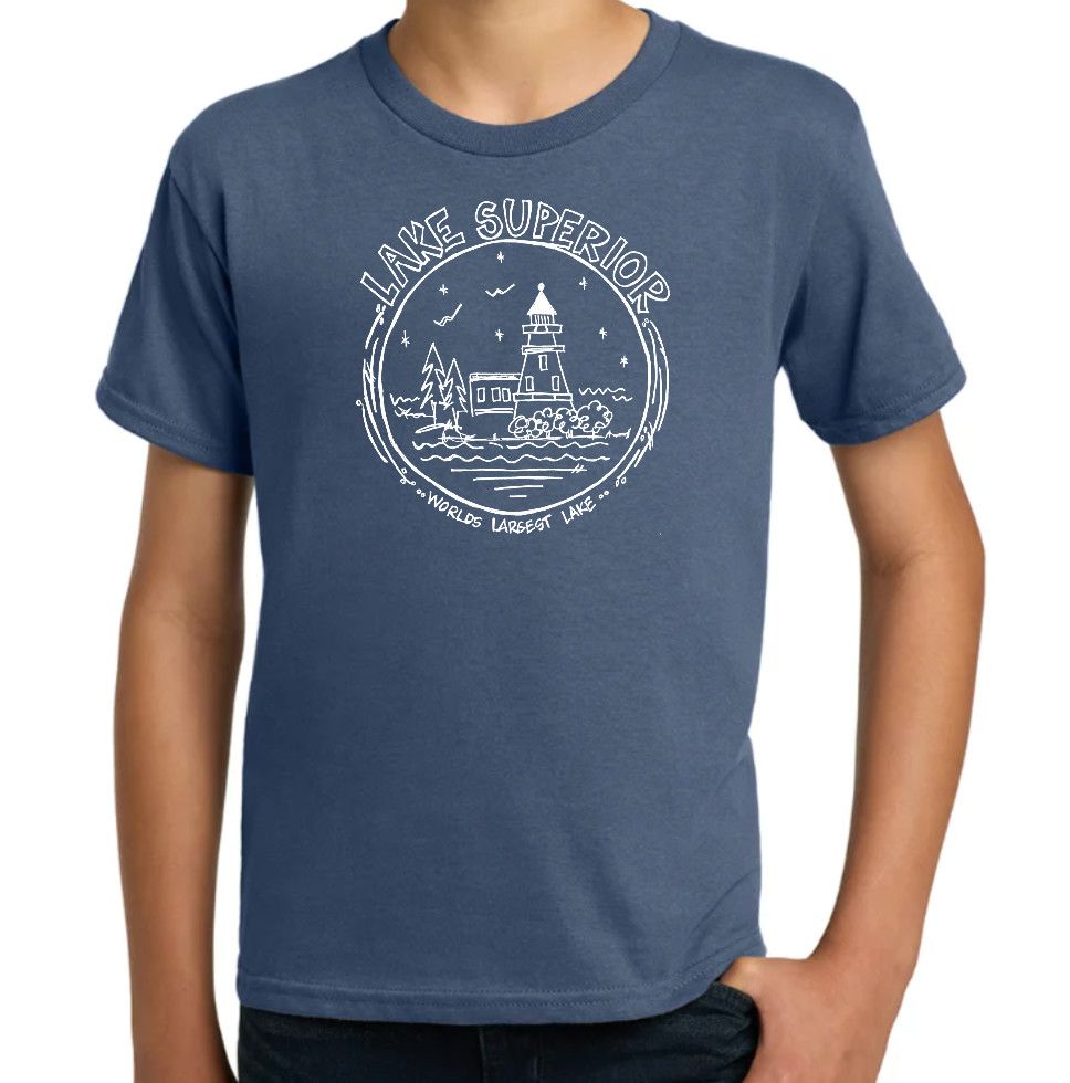 Youth - Lake Superior Lighthouse Tee