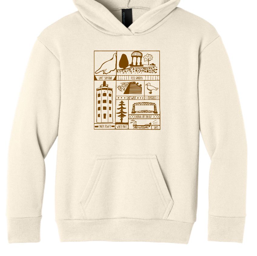 Youth - Icons Grid Hoodie