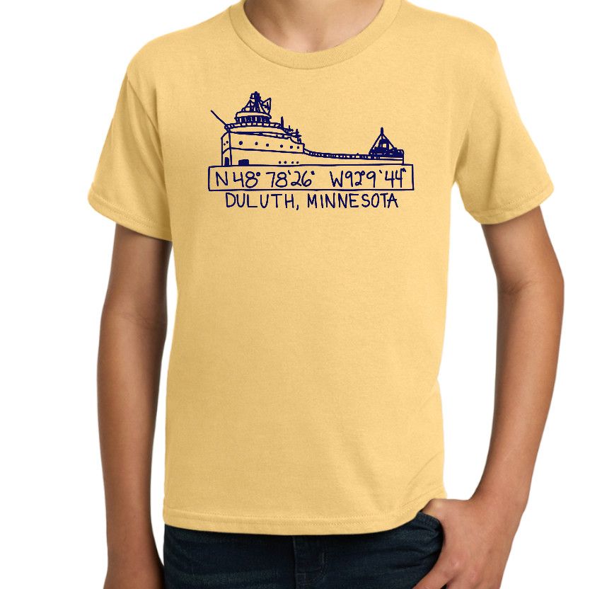 Youth - Duluth Coordinates Ore Tee