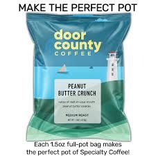 Peanut Butter Crunch 1.5 oz | Door County Coffee