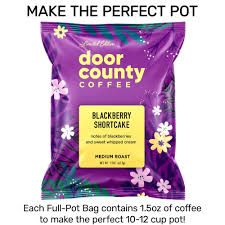 Blackberry Shortcake 1.5 oz | Door County Coffee