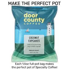 Coconut Cupcakes 1.5 oz | Door County Coffee