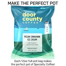 Pecan Cinnamon Ice Cream 1.5 oz | Door County Coffee
