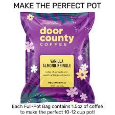 Vanilla Almond Kringle 1.5 oz | Door County Coffee