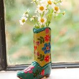 Cutest Little Bud Vase - Boot | Natural Life