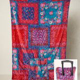 Cozy Car &amp; Travel Blanket - Jewel Positano Scarf | Natural Life