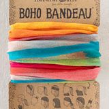 Full Boho Bandeau® Headband - Rainbow Ombre