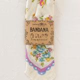 Printed Cotton Bandana - Sweet Blossoms Pink | Natural Life