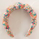 Spa Headband - Vintage Garden Peach