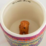 Peek-A-Boo Coffee Mug - Dog