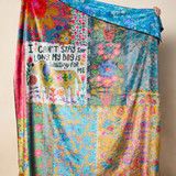 Double-Sided Cozy Throw Blanket - Dog | Natural Life