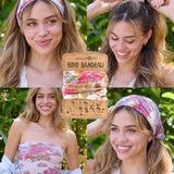 Full Boho Bandeau Headband - English Garden Cream | Natural Life