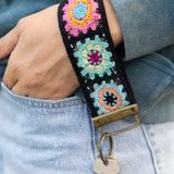 Crochet Key Fob - Black | Natural Life
