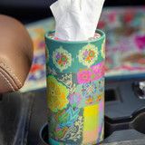 Car Tissues, Set of 3 - Floral Patchwork | Natural Life