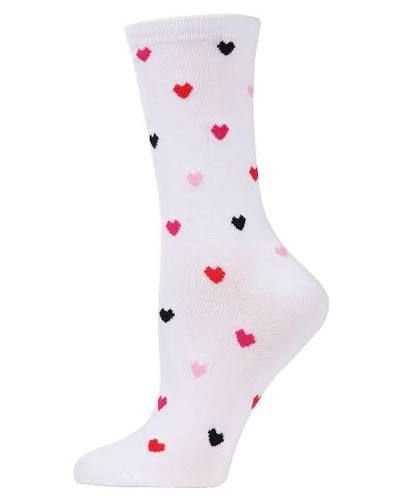 Multi Hearts Crew | White | 9-11