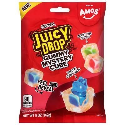 Juicy Drop Original Gummy Mystery Cube, 5 oz