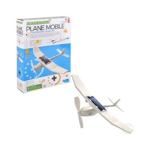 Green Science Plane Mobile