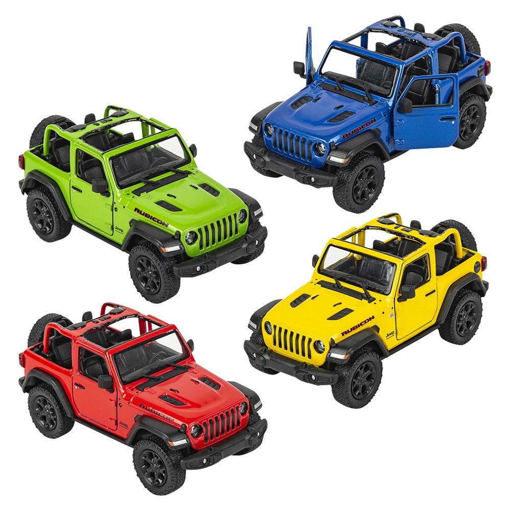 5" Diecast 2018 Jeep Wrangler Open Top | Toy Network