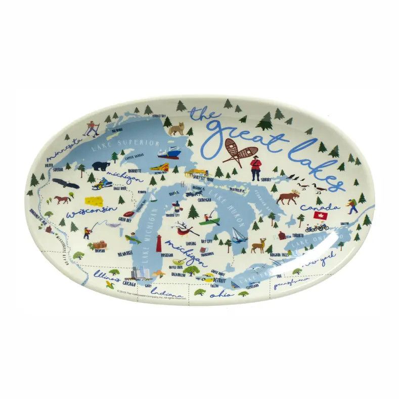 Great Lakes 8.5" Tidbit Tray